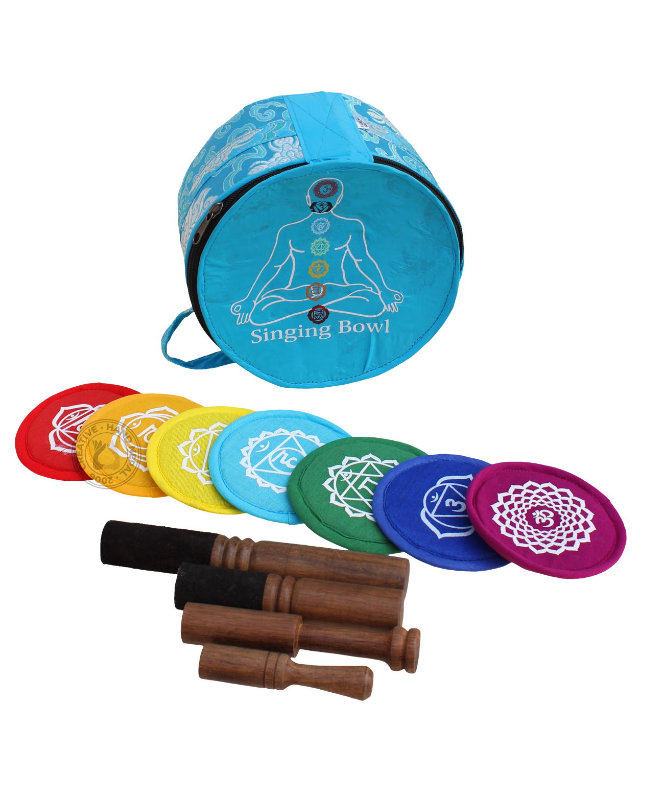 Seven Chakras Singing Bowl Set wholesale Nepal Creativehand Nepal